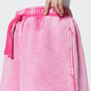 Shorts d'été pour femmes, taille élastique avec cordon de serrage, style sport décontracté, pour la course à pied, vente en gros, fabrication OEM - Product Image 6