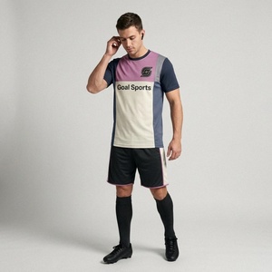 High Quality Wholesale Free Custom Made <b>Soccer</b> Jerseys 100% Polyester Breathable Quick Dry Short Custom Team Cheap Price Low MOQ - Product Image 1
