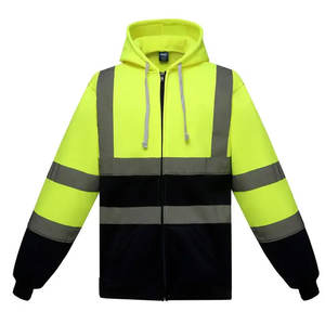 Ropa de Trabajo de Alta Visibilidad, Sudadera con Capucha Reflectante de Seguridad para Hombre, Sudadera con Capucha de Seguridad al por Mayor, Sudadera con Capucha de Tela de Alta Calidad - Product Image 3