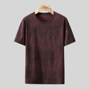 T-shirt décontracté pour homme, 88% polyester, 12% élasthanne, taille plus, tie-dye, manches courtes, col rond, streetwear, mode quotidienne - Product Image 4