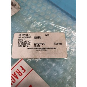 ULVAC 1014673 END EFFECTOR 8", EM0663-090-34D - Equipo y Piezas de Semiconductores de Confianza de Marca Global - Product Image 1