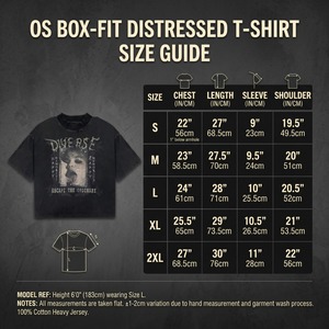 เสื้อยืดผู้ชายทรงครอป คอโอ แขนสั้น ผ้าหนา 300 กรัม ระบายอากาศได้ดี พิมพ์ลาย DTG แบบกำหนดเอง ลายกราฟิกสไตล์ Acid Wash พร้อมหมุดตกแต่ง - Product Image 4