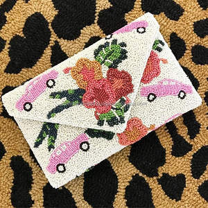 Bolso/Monedero Clásico Hecho a Mano de Estilo Bohemio, Bolso de Monedas Único de Estilo Festivo, Mini Bolsos para Mujer - Product Image 4