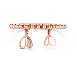 Bague en or jaune 14 carats avec diamant rond cultivé en laboratoire pour femmes |   Vêtements de mariage |   Nouveau diamant cultivé - Product Image 2