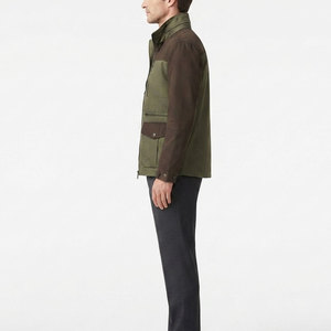 Chaqueta Utilitaria Moderna para Hombre, Diseño Simple con Cierre Frontal y Bolsillos Prácticos, Chaqueta Ligera para Uso Diario, Trabajo y Actividades al Aire Libre - Product Image 3