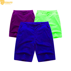 Shorts Chino Homme Slim Fit en Coton et Spandex Extensible, Tissu Sergé, Idéal Été, Meilleures Ventes 2026, Personnalisable avec Logo, Vente en Gros - Product Image 4