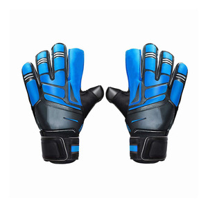 2026 Football Goalkeeper <b>Gloves</b> Black With Neon Green Accents Full Finger Non Slip Breathable Adjustable Wrist Strap Unisex - Product Image 1