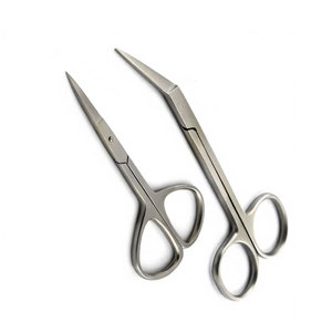 Ciseaux à cuticules professionnels 3 pièces, étanches, écologiques, pour l'art des ongles, coupe-ongles longs, manucure, pédicure, en acier inoxydable - Product Image 5