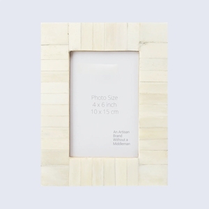 กรอบรูปฝังกระดูกสัตว์ลายหรูหราสำหรับตกแต่งห้องนั่งเล่น - Product Image 3