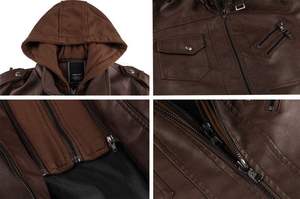 Nouvelle conception 2026 – Blouson d'hiver en cuir véritable pour homme – Fournisseur de blousons en cuir chauds de qualité supérieure - Product Image 4