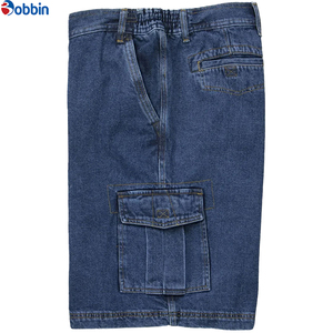 Pantalones Cortos de Mezclilla Cargo Utilitarios de 6 Bolsillos, Estilo Hip Hop Urbano, Vintage, Casual, Personalizados, para Hombre, Cintura Alta, Pierna Recta, Transpirables - Product Image 2