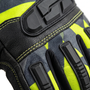 Custom Heavy Duty Mechanic <b>Gloves</b> Reinforced Cuff Textured Palm Anti-Slip Touchscreen <b>Moisture</b>-Wicking 10-Inch Polyester - Product Image 5