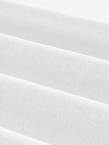 Sudadera Corta con Capucha para Mujer, Color Sólido, Elegante, Blanca, Manga Larga, con Cordones Delanteros, Estilo Casual, Tejido de Algodón para Otoño - Product Image 5