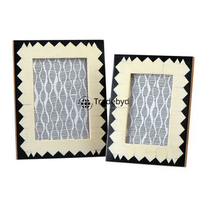 Elegante Marco de Fotos Creativo Hecho a Mano con Incrustaciones de Resina y Acabado Brillante, Marco Decorativo de Lujo por Tradebyd - Product Image 5