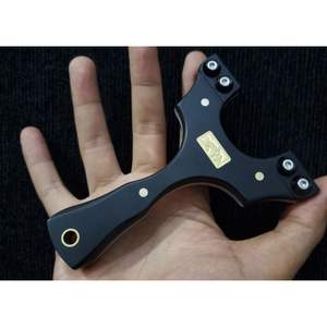 Slingshots ergonomiques NFZ ID Douglas NFZ, équipement tactique de chasse en plein air, entraînement au tir sur cible, fabrication artisanale, 8-10 cm, Indonésie - Product Image 2