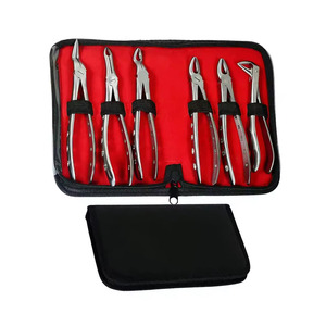 Kit de Pinzas de Extracción Pedo, Juego de 7 Piezas, Cirugía General, Manual, Acero Inoxidable Alemán, Clase II, Certificado CE, Pinzas de Extracción Dentales - Product Image 2