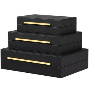 Luxury Resin Modern Engraved Jewelry Storage <b>Box</b> for Living Room - Product Image 1