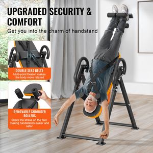 Tavolo per Inversione Professionale con Capacità di 136 kg, Macchina per Decompressione e Stretching della Schiena, Attrezzatura per Allenamento di Forza - Product Image 3