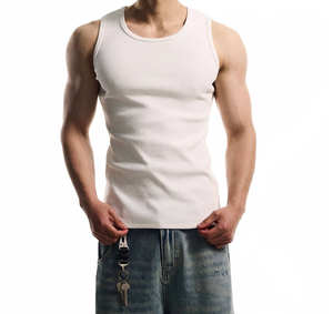 Camisetas sin Mangas con Logotipo Personalizado de Alta Calidad, Chaleco Deportivo de Secado Rápido, Camiseta Deportiva para Gimnasio y Entrenamiento para Hombre - Product Image 4