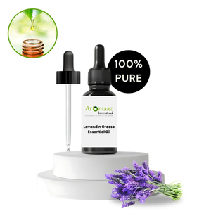 Huile Essentielle de Lavandin Grosso Aromaaz Haute Concentration 100% Pure, Éclaircissante et Anti-rides pour Tous Types de Peau - Product Image 2