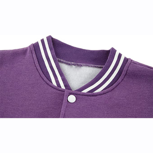 Varsity <b>Jacket</b> With Classic Wool Cuffs And Bold Letter Patch Front Made For Casual Outings And Street Style In Cooler Weather - Product Image 1