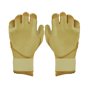 Service OEM - Gants de frappe en cuir kaki avec support de poignet et fermeture auto-agrippante - Équipement d'entraînement ambidextre - Product Image 2