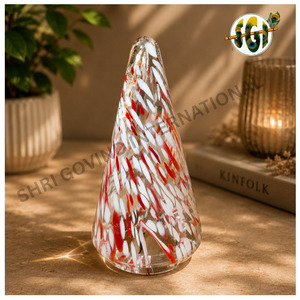 Árbol de Navidad con tapa de cristal navideña - Product Image 1