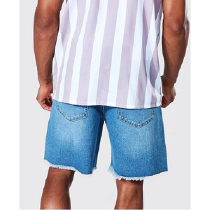 Servicio OEM, Venta al Por Mayor, Shorts de Mezclilla Personalizados para Hombre, Nueva Llegada, Marca Privada, Shorts de Mezclilla para Hombre al Por Mayor, Ropa Casual Urbana Personalizada - Product Image 2