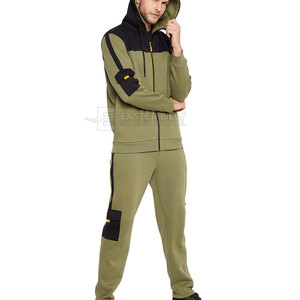Chándal de Forro Polar para Hombre, Ajustado, a la Moda, para Entrenamiento, Cómodo, con Cierre, en Oferta - Product Image 4
