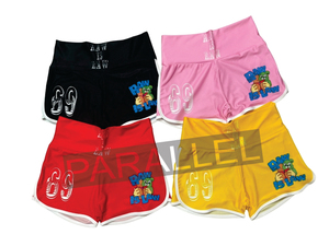 Polyester Knitted Retro Basketball Shorts Eco-Friendly Quick Dry Breathable Summer Wear Custom Team Name Elastic Waist - Product Image 3