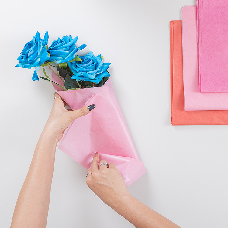 High Quality Smooth Finish 18-80 GSM Colored Tissue Paper Bright Colors Easy Printing Gift Wrapping Packaging Low Pricing