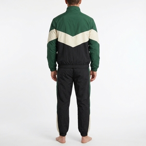 เสื้อแจ็คเก็ตกันลมสีพื้นสำหรับผู้ชายและชุดเซ็ตแทรคสูทลายพิมพ์สไตล์สตรีทแวร์ - Product Image 2