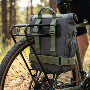 Bolsa de Bicicleta Impermeable X Sports City X Rider de 25L, Portaequipajes Trasero, Cierre de Cremallera de Nailon 600D, Ajuste Universal OEM ODM - Product Image 2