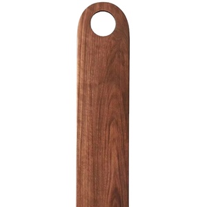 Precio al por mayor Tabla de cortar de madera de mango Premium con agujero Elegante bandeja de madera para cocina y servicio a la venta - Product Image 1