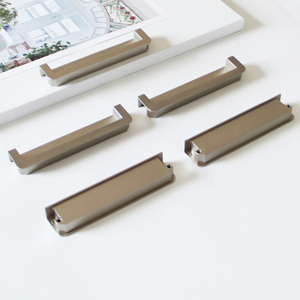 Tiradores de Aleación de Zinc Modernos para Muebles, Diseño Minimalista, para Gabinetes de Cocina, Armarios de Baño, Mesitas de Noche y Cajones, Venta al Por Mayor - Product Image 3