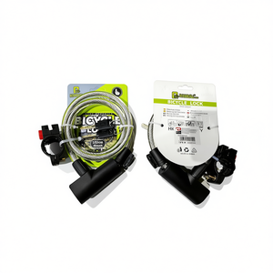 Sistema de Bloqueo de Bicicleta Seguro y Duradero de 12*100, Candado de Bicicleta con Cable de Acero y Soporte - Product Image 2