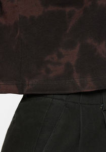 T-shirts courts basiques unis pour femmes, coupe ajustée, dernière collection, effet délavé, disponibles dans toutes les couleurs et tailles - Product Image 6