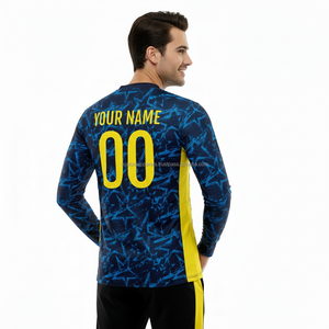 T-shirts à sublimation personnalisés de haute qualité, manches longues, impression de vêtements personnalisés, vente en gros en vrac, pas cher - Product Image 4