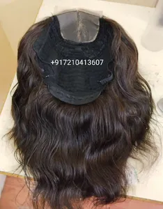 Perruques Lace Front pour femmes Cheveux humains indiens 13x6 Pre Plucked Hairline Natural Waves Lace Frontal Wigs Genius Manufacturer Export