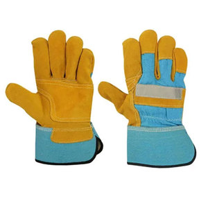 Latest Design Working <b>Gloves</b> Soft <b>Touch</b> Fabric Comfortable Design Reinforced Stitching Custom Label Heavy Duty Anti Slip - Product Image 1