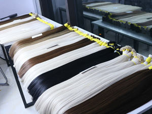 ผมต่อ100% สูง70ซม. สีบลอนด์2025ผมเวียดนาม - Product Image 2