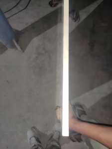 Azulejo de Porcelana con Diseño Lineal Gris Plateado, Aspecto Moderno, Gran Formato 120x240cm 120x320cm 160x320cm, para Paredes Contemporáneas - Product Image 6