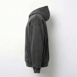 Sweat à capuche oversize Aura Recovery par MALUZA INDUSTRIES, en molleton 100% coton, épais, pour l'hiver, style urbain - Product Image 5