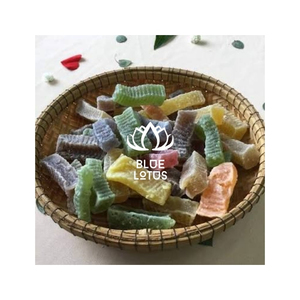 Premium Quality 100% Natural Low-Sugar Fruit Gummies <b>Chewy</b> Cube Shape Treat for Daily Snacking Gift Giving Portions Retail - Product Image 1