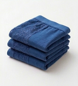 Braguitas Invisibles de Algodón y Spandex con Encaje Azul y Logotipo Personalizado para Mujer, Tejido Transpirable Sin Costuras - Product Image 6