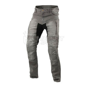Jeans pour hommes de qualité supérieure, 100% coton, légers, décontractés, coupe slim droite, logo personnalisé, prix d'usine, vente en gros disponible - Product Image 2