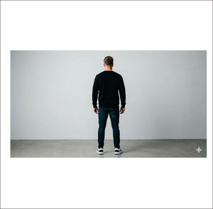 เสื้อสเวตเชิ้ตผู้ชายผ้าฝ้าย 100% สกรีนโลโก้ได้ ราคาส่ง ไซส์ใหญ่ น้ำหนักมาก แบบเรียบง่าย สำหรับฤดูหนาว สวมใส่สบายๆ สั่งซื้อจำนวนมาก - Product Image 5