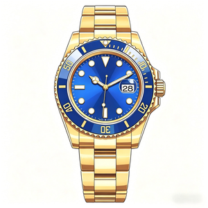 Reloj de Buceo Clásico de Alta Calidad, Estilo Verde, Correa de Acero Inoxidable, Bisel de Cerámica, Diseño de Diseñador, Venta al Por Mayor - Product Image 5