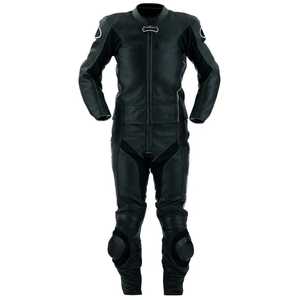 Combinaison de course en cuir pour moto, vente en gros, design personnalisé, vêtements de motard, une pièce, pour homme, séchage rapide, respirante, toutes saisons - Product Image 1