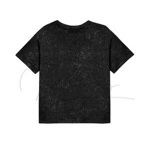 Camisetas Cortas de Mujer con Hombros Caídos y Lavado Ácido, Estilo Premium, de Gran Gramaje, al por Mayor, Tallas Grandes, Ecológicas - Product Image 2